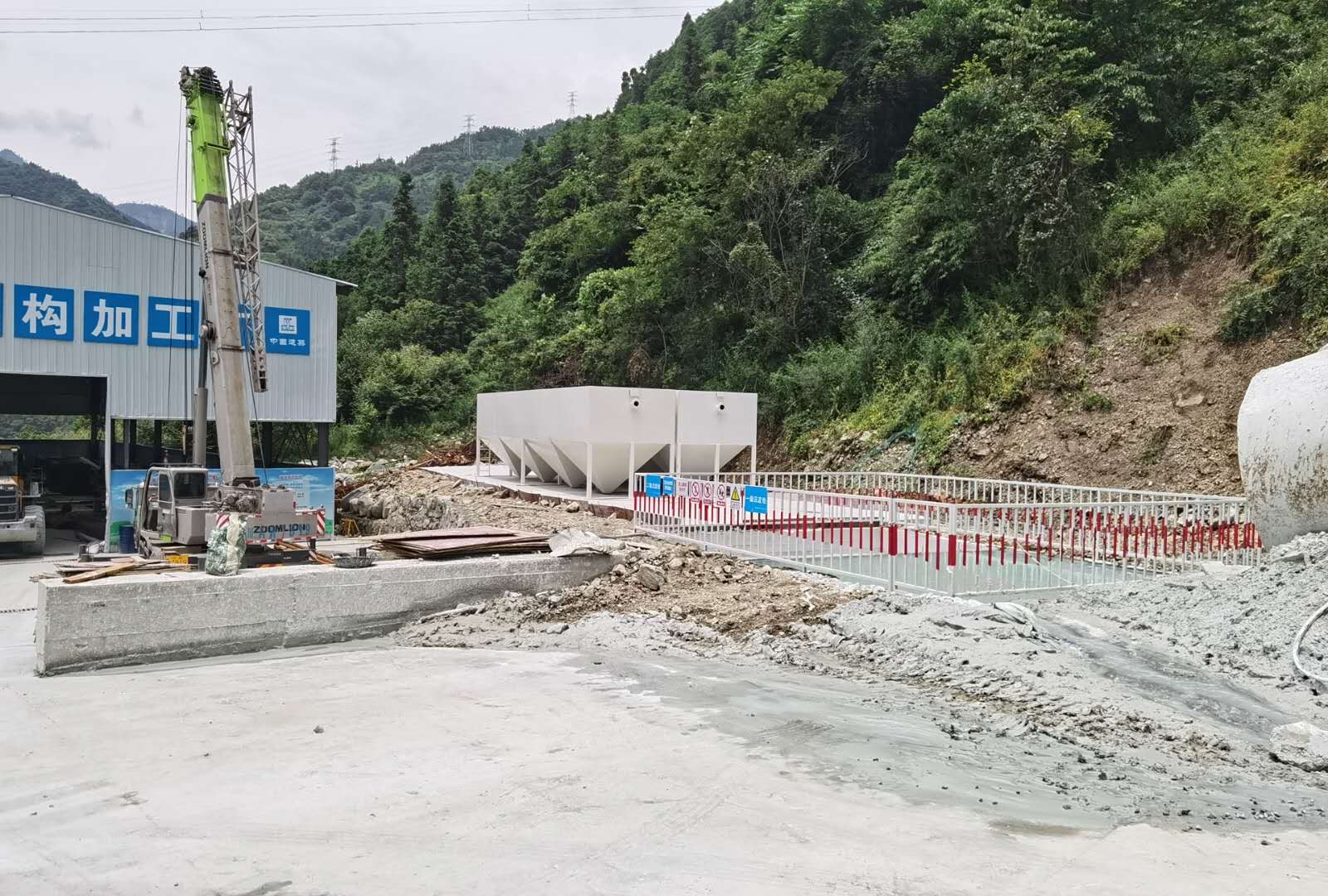 都江堰隧道污水沉淀处理设备项目